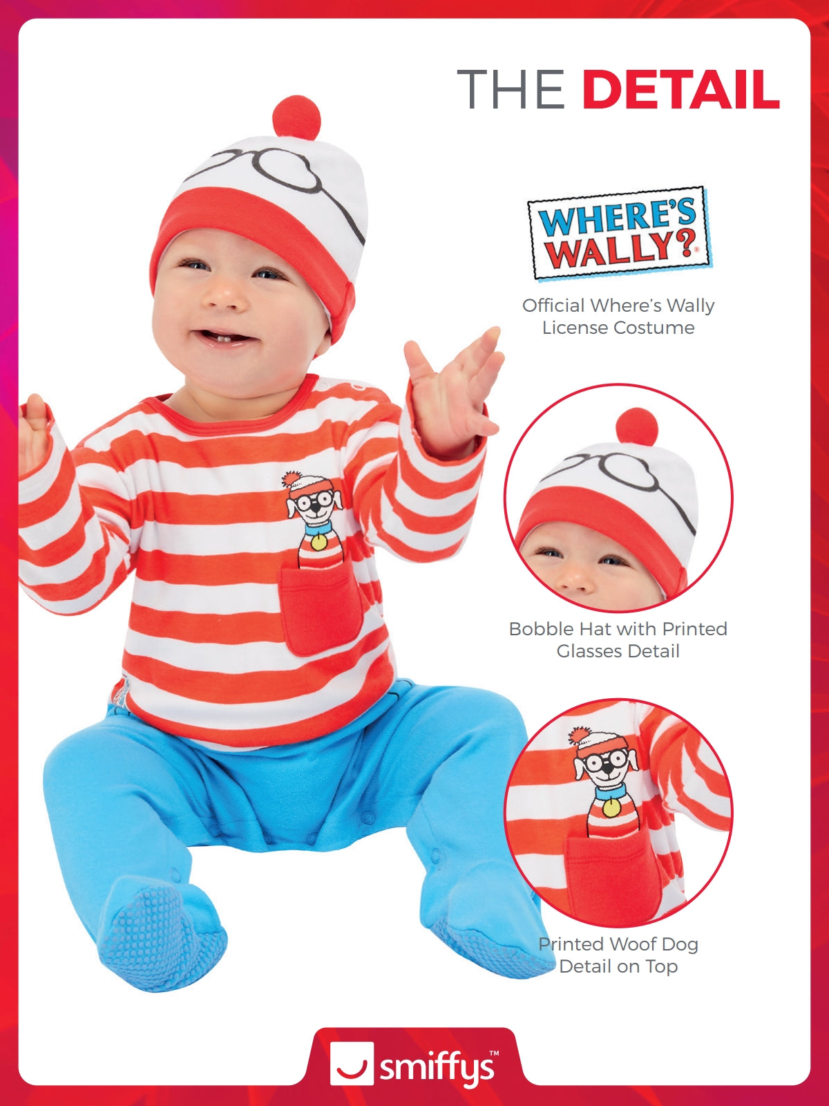 Where's Wally? Baby Costume 3