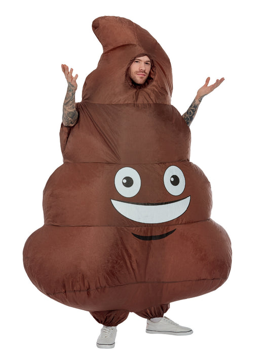 Inflatable Poop Costume, Brown 1
