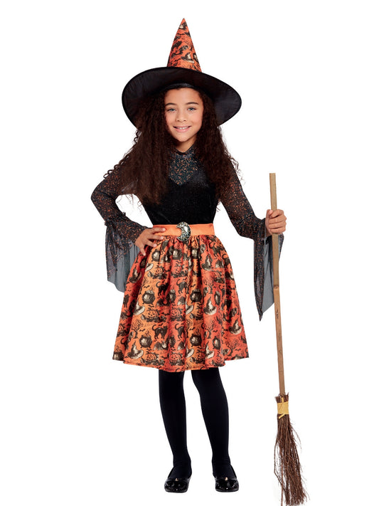 Vintage Witch Costume 1