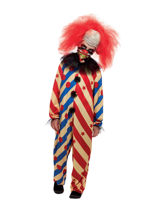 Creepy Clown Costume, Boys 1