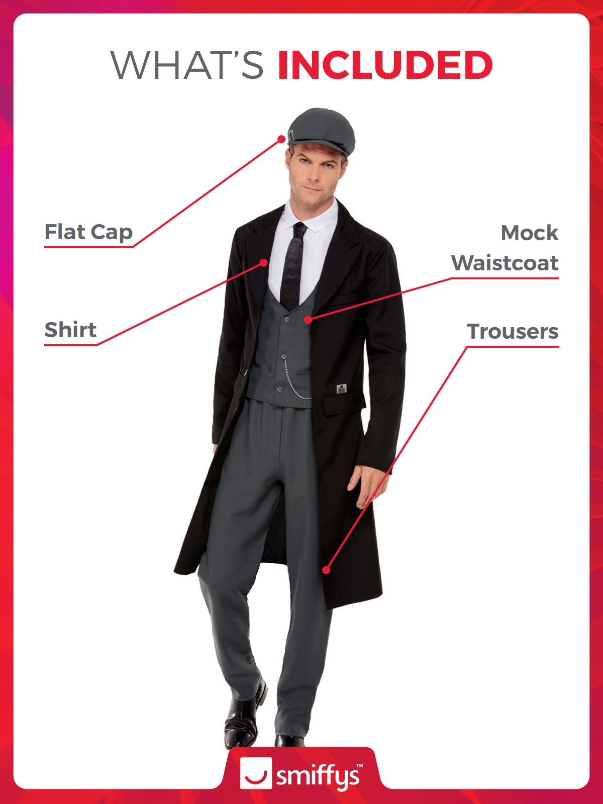 Peaky Blinders Shelby Mens Costume 2