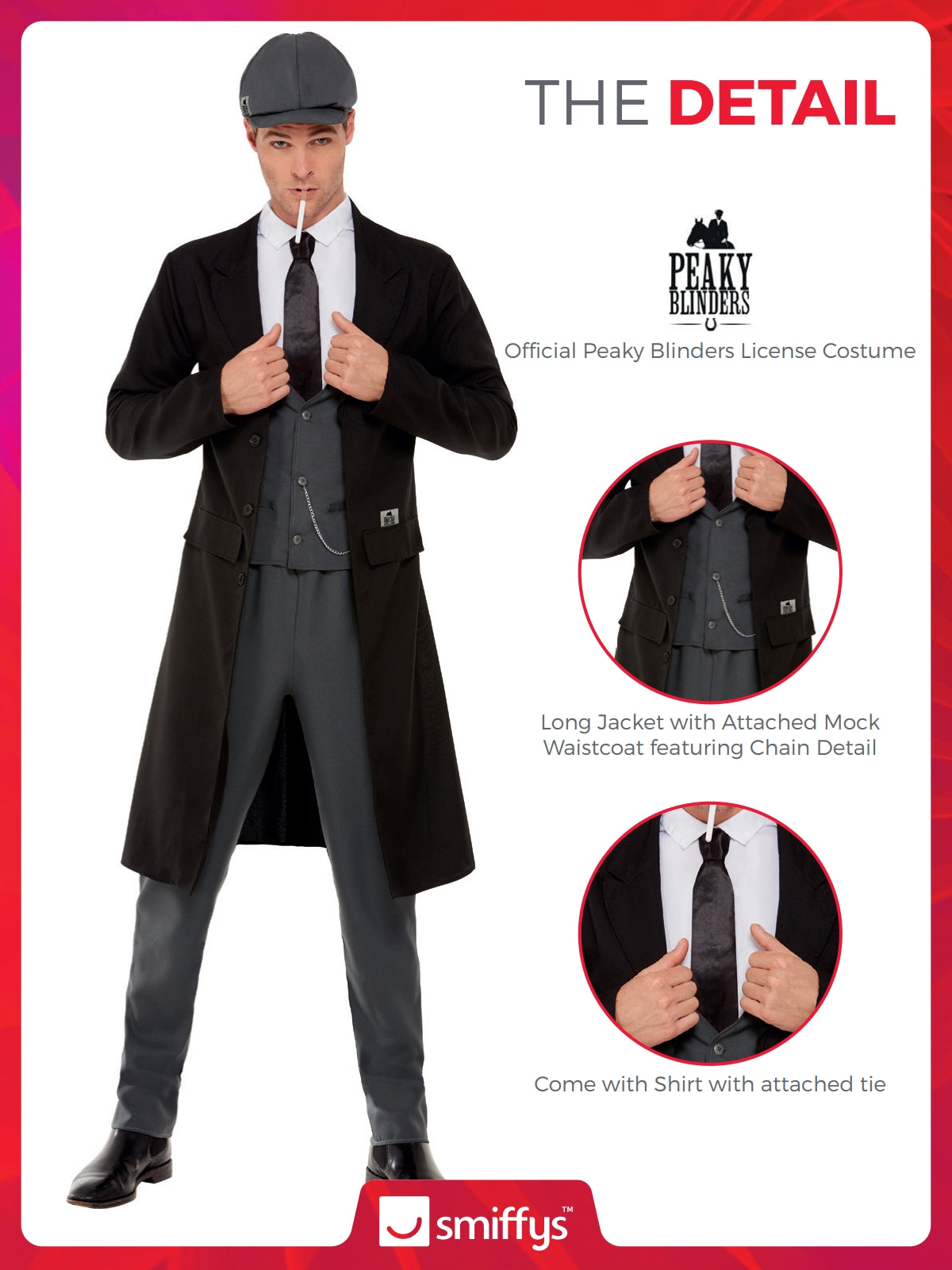 Peaky Blinders Shelby Mens Costume 3