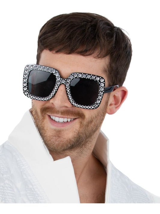 Disco Jewelled Specs, Black