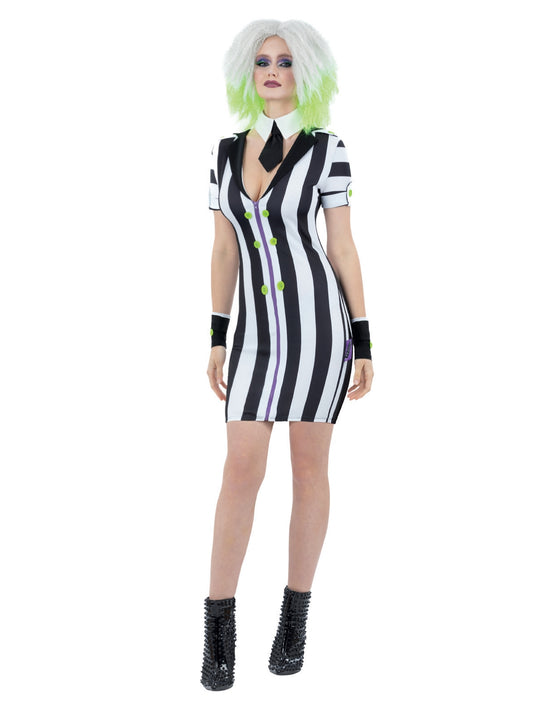 Beetlejuice Womens Shirt Dress Costume 1