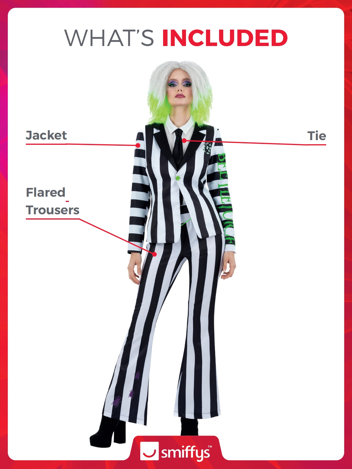 Beetlejuice Womens Costume 2