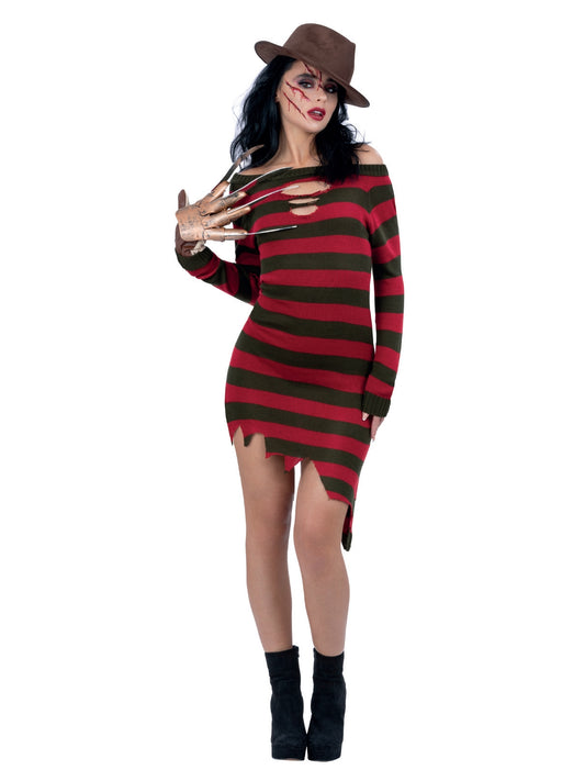 A Nightmare On Elm Street, Freddy Krueger Womens Costume 1