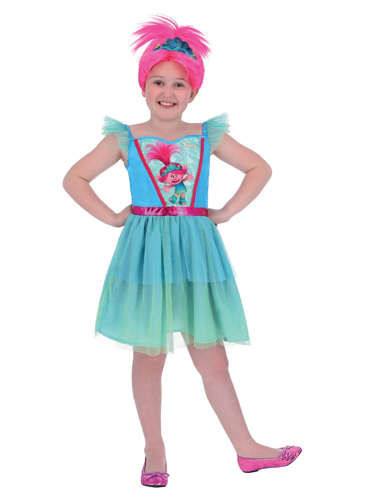 Trolls Band Together Poppy Costume 1