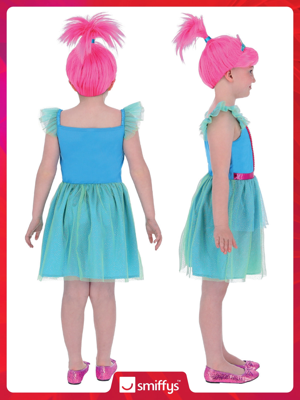 Trolls Band Together Poppy Costume 4