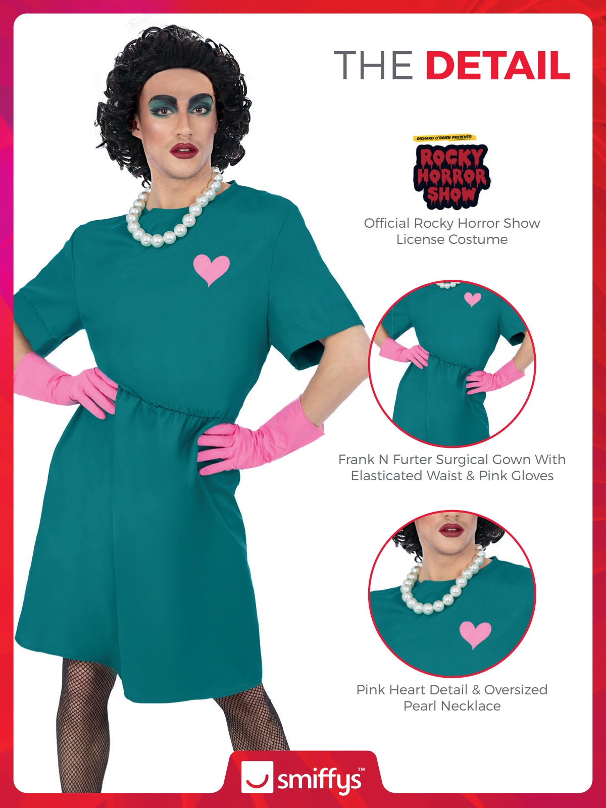 Rocky Horror Show Frank N Furter Surgical Costume 3