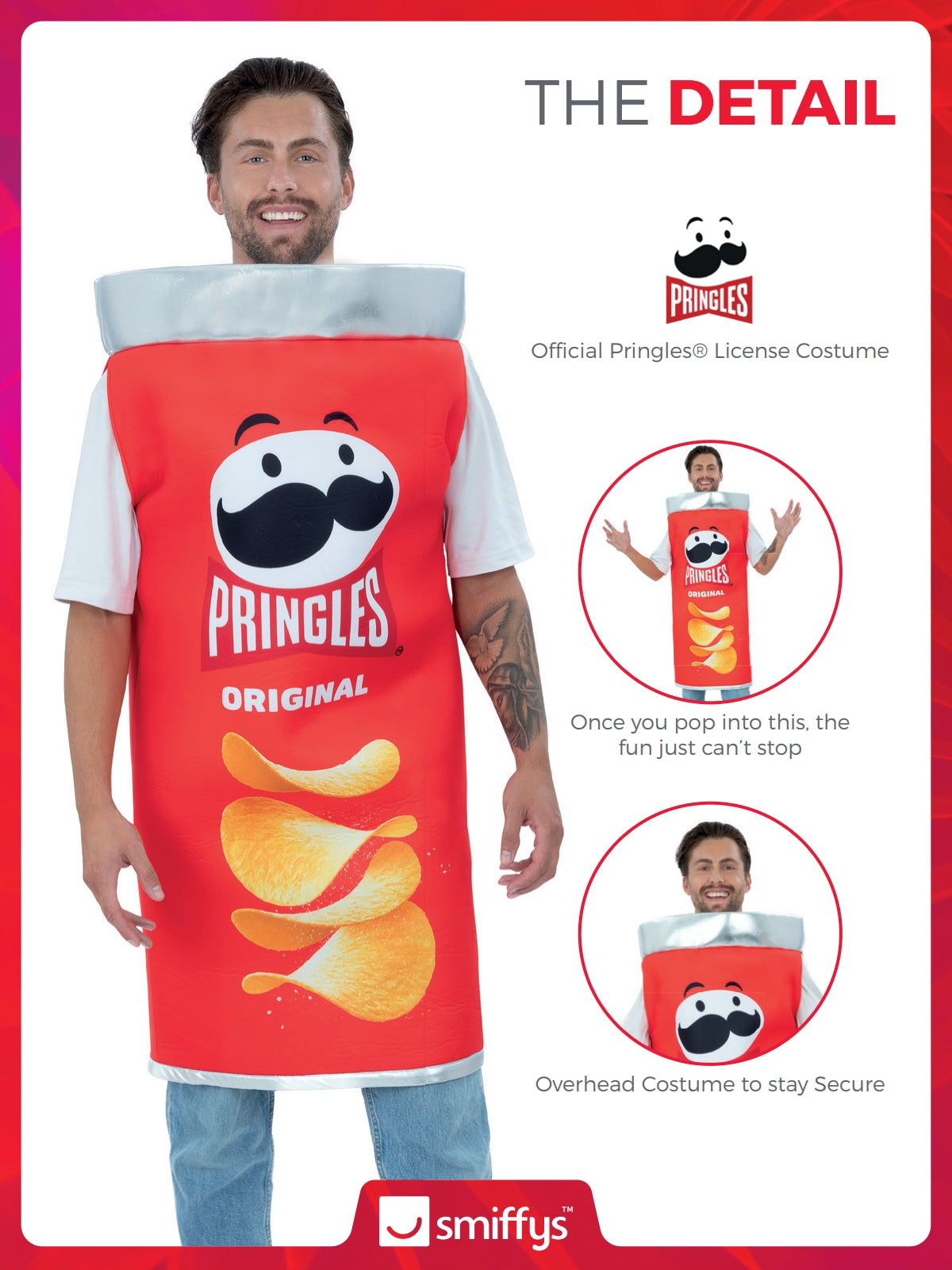 Pringles® Original Can Costume – Smiffys