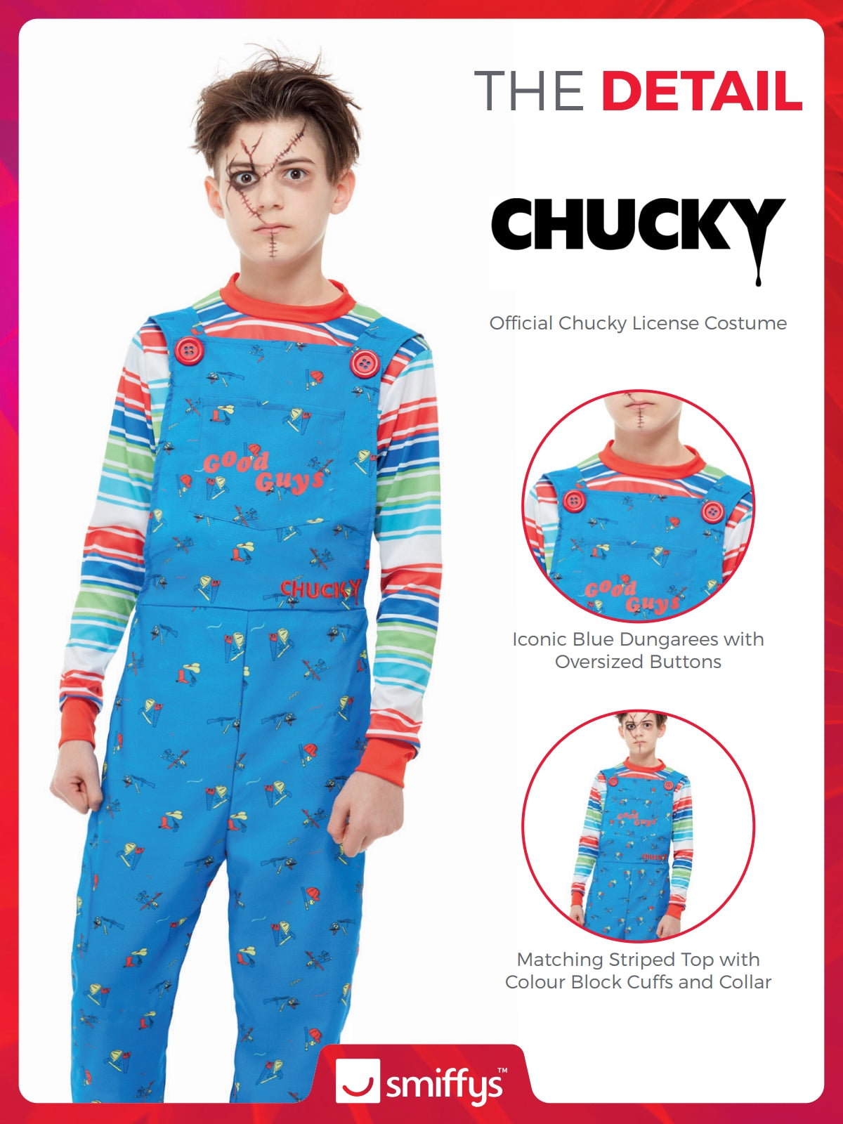 Boys Chucky Costume 3