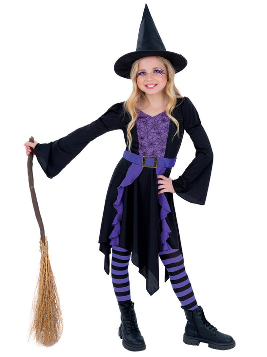 Practical Spell Witch Costume, Girls 1