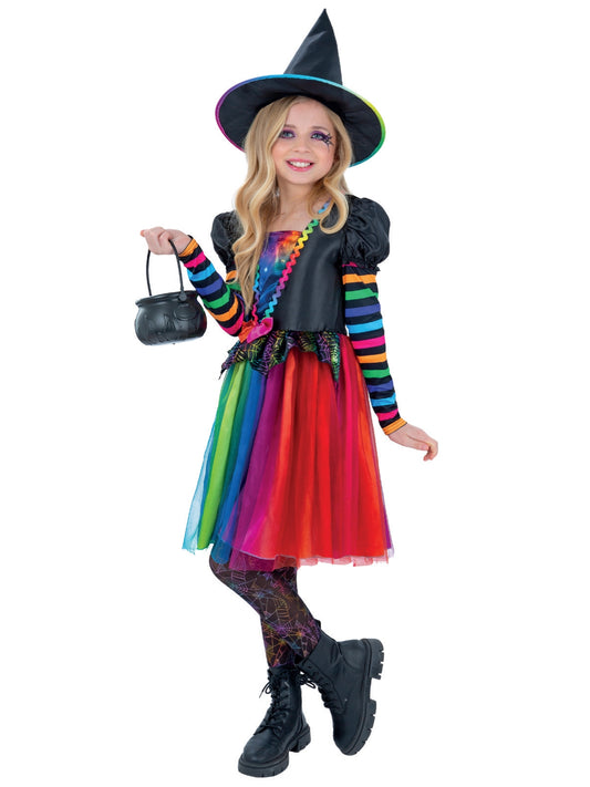 Rainbow Witch Costume 1