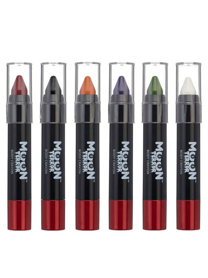 Moon Terror Halloween Body Crayons Boxset