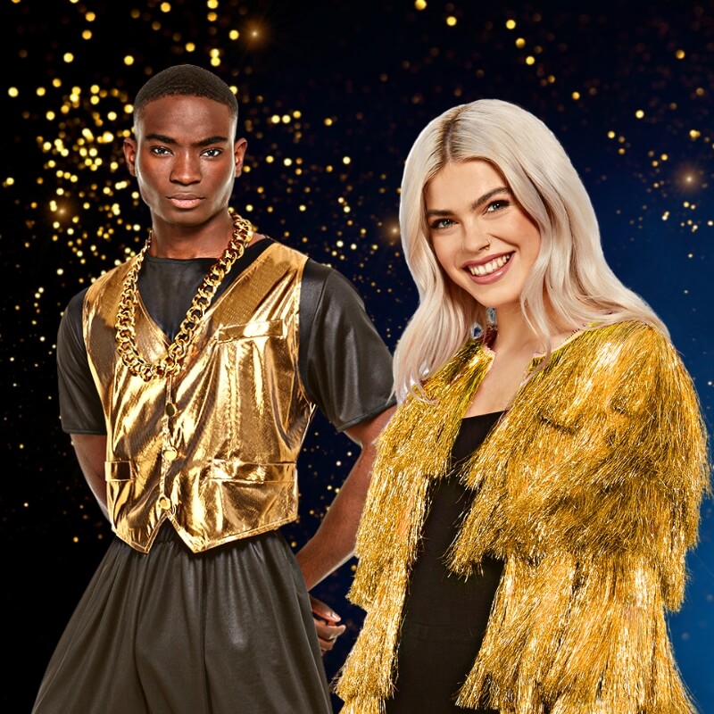 gold costumes image