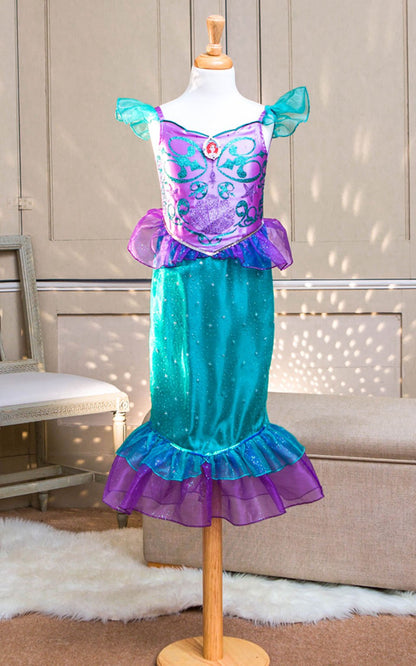 Little Mermaid Ariel Girls Costume