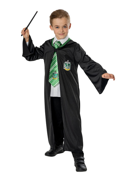 Harry Potter Slytherin Robe Men's Halloween Fancy-Dress Costume for Adult,  Regular Standard