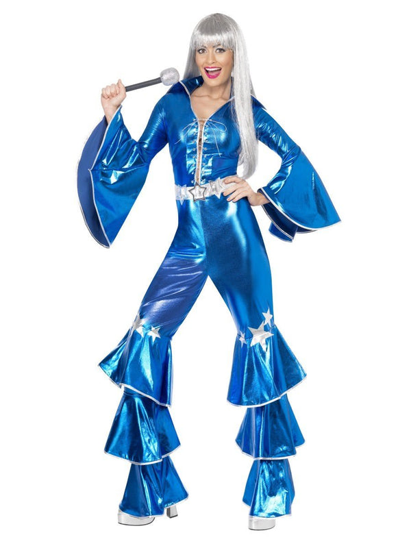 1970s Dancing Dream Costume, Blue