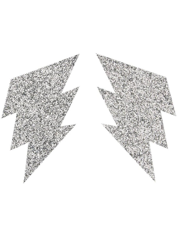 Fever Glitter Lightning Bolt Nipple Pasties