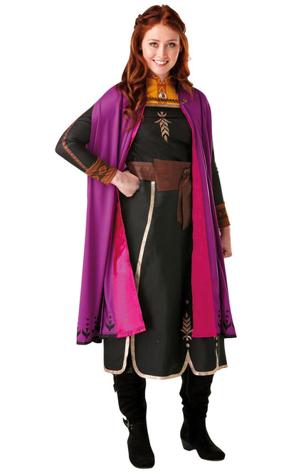 Deluxe Disney Frozen 2 Adult Anna Costume