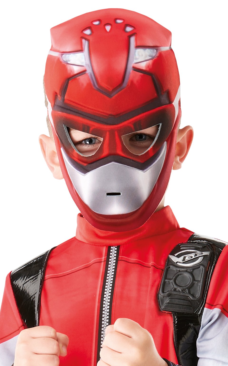 Deluxe Power Rangers Kids Red Beast Morpher Costume Smiffys