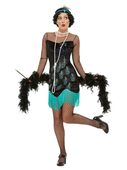 20s Peacock Flapper Costume