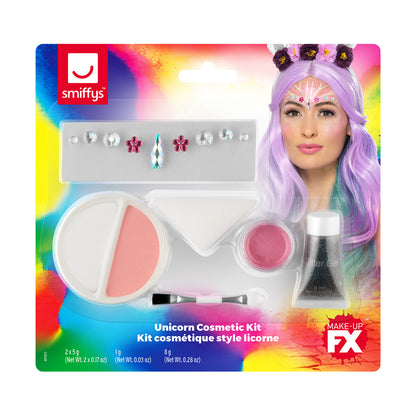 Unicorn Cosmetic Kit, Aqua