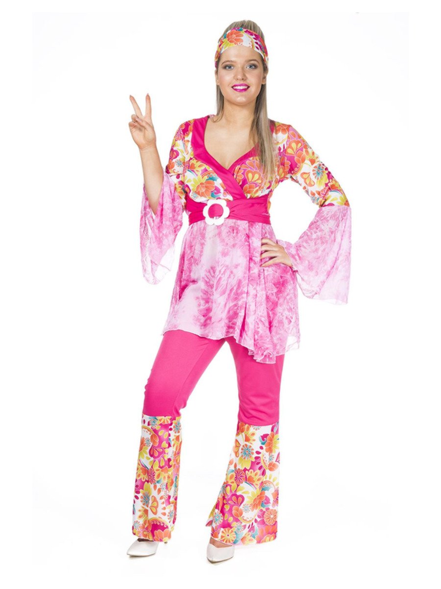 Adult Woman's Hippies Costume, 5 Assorted | Smiffys