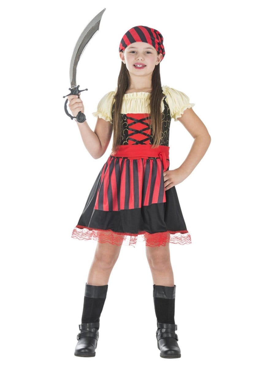 Girls Pirate Costume | Smiffys