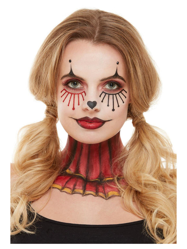 Smiffys Make-Up FX, Vintage Clown Aqua Kit