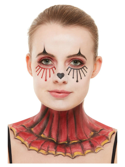 Smiffys Make-Up FX, Vintage Clown Aqua Kit