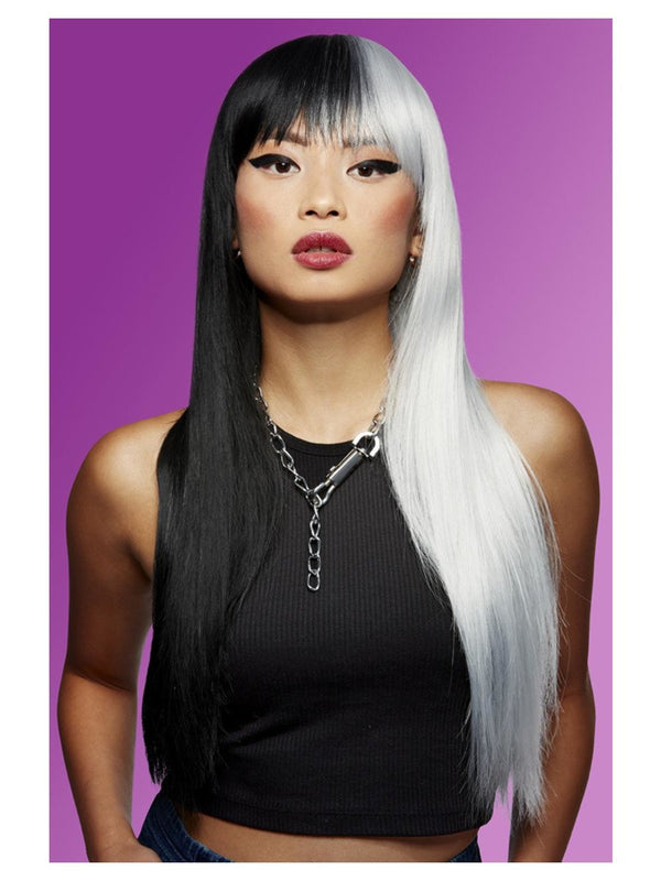 Manic Panic® Raven Virgin Downtown Diva Wig