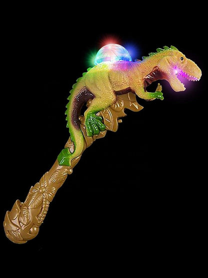 LED Light Up Dinosaur Projecting Wand