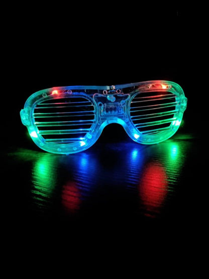 LED Light Up Shutter Glasses, Assorted