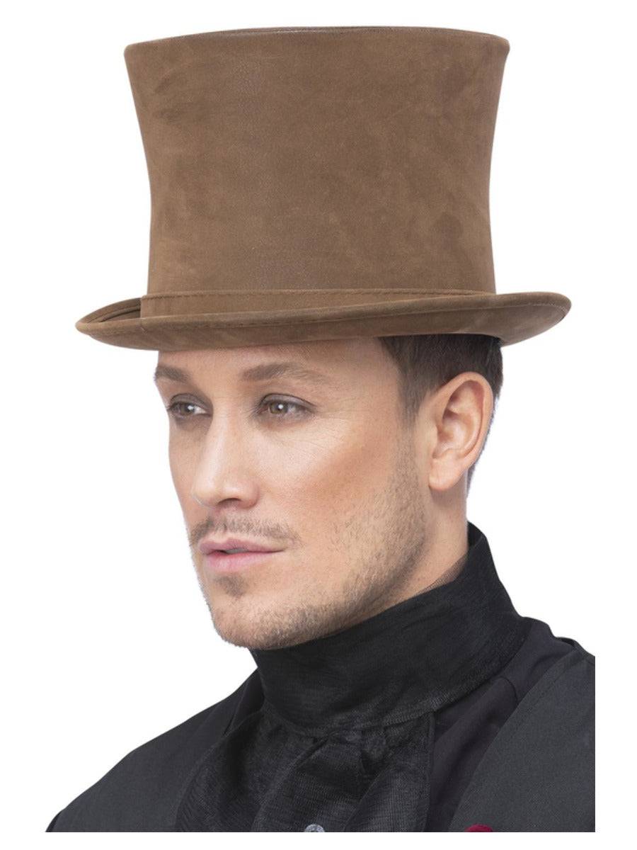 Victorian top hat store costume