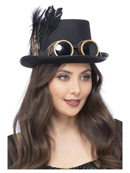 Gothic Victorian Steampunk Top Hat