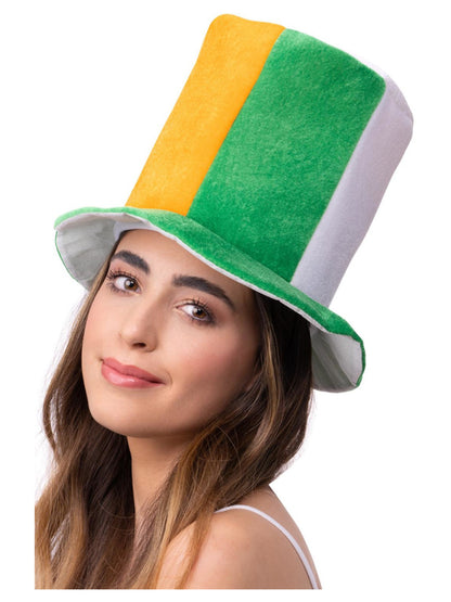 Deluxe St Patricks Day Top Hat