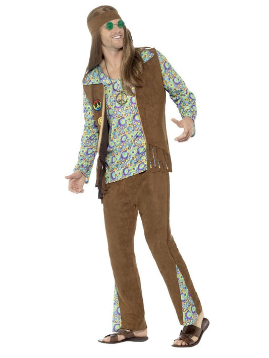 Plus Size Retro Men's Hippie Costume  Hippie outfits, Hippie costume diy, Hippie  costume