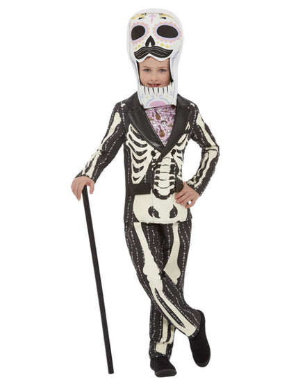 Deluxe Day of the Dead Señor Costume Alt1