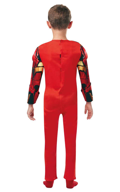 Boys Deluxe Iron Man Costume