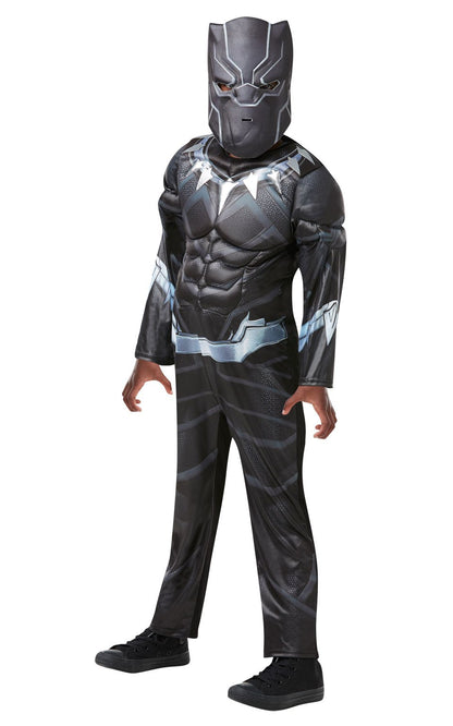 Boys Deluxe Black Panther Costume