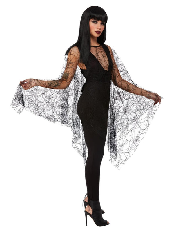 Fever Spider Web Lace Poncho