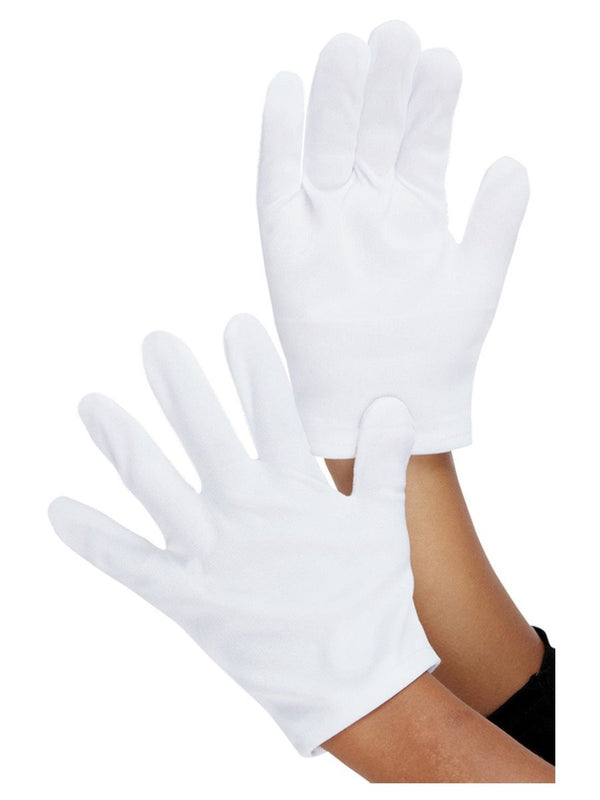 Kids White Gloves