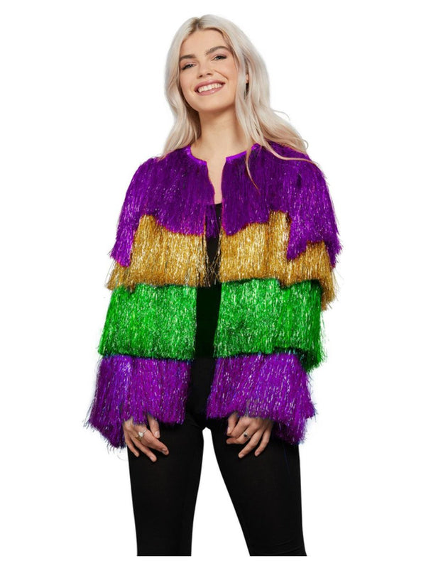 Fever Tinsel Mardi Gras Jacket