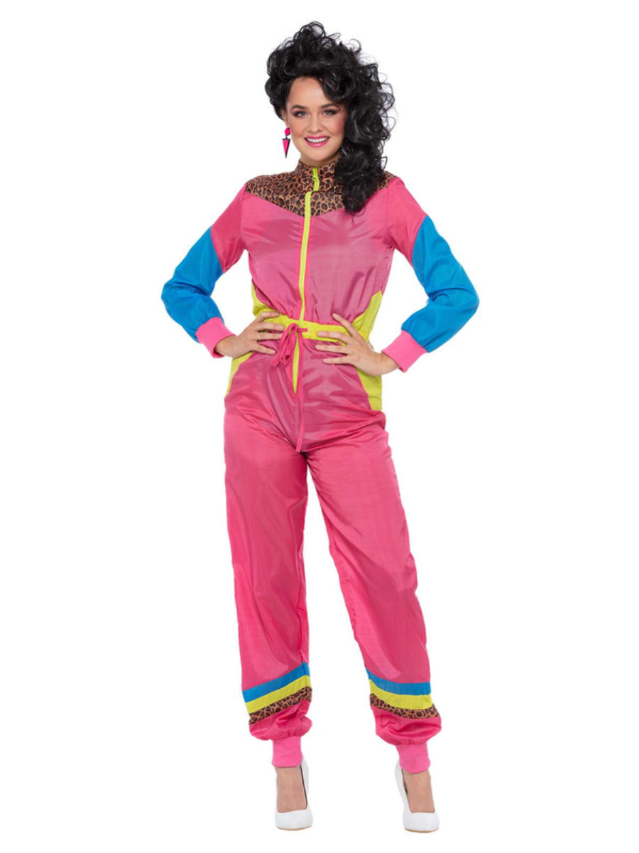 80s Colour Block Ski Shell Suit Costume – Smiffys