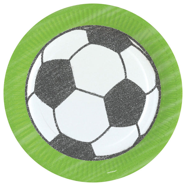 Kicker Party Paper Plates - 23cm