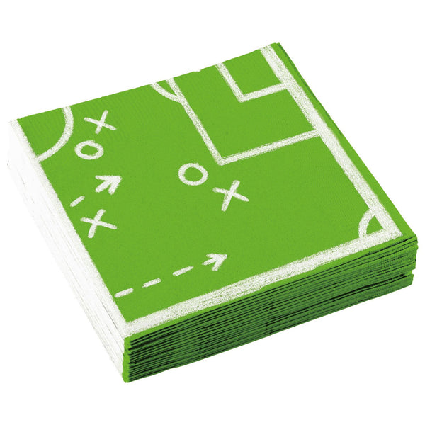 Kicker Party Paper Napkins - 33cm