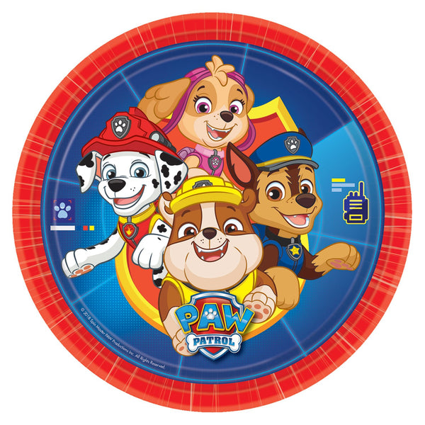 Paw Patrol Paper Plates - 23cm