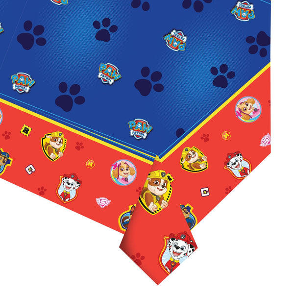 Paw Patrol Plastic Tablecover - 1.8m x 1.2m