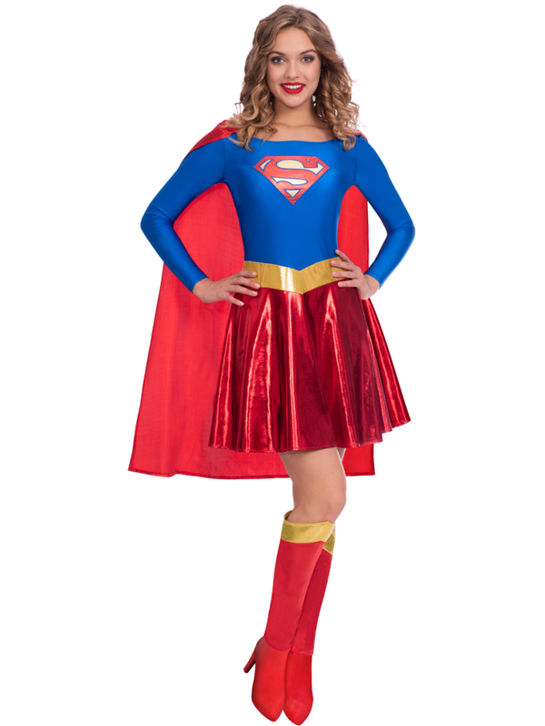 Supergirl Classic Womens Costume